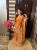 Luxe Sitara Sharara Suit
