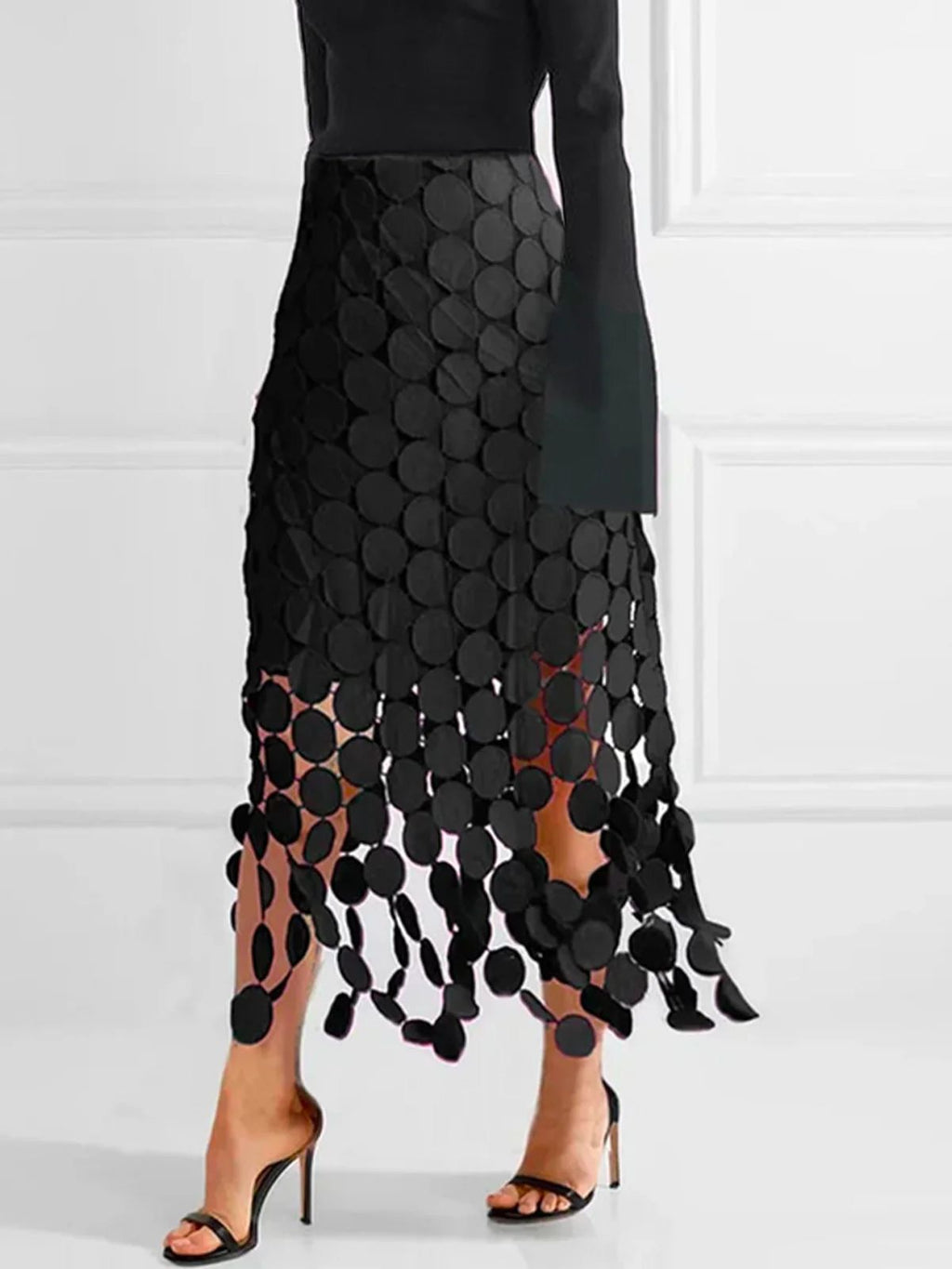 Bubble Black Skirts