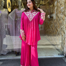 Short Pink Designer Coordset