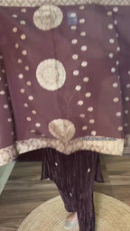 "AISHA" Velvet 3 piece suit