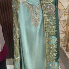 ZOYA - UNSTICHED LUXE SUIT FABRIC WITH POTLI