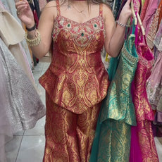 MEERA-PLAZO SET