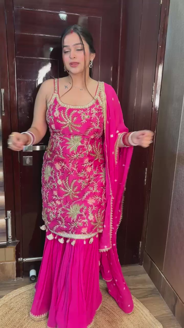 "NAINA" SHARARA SET