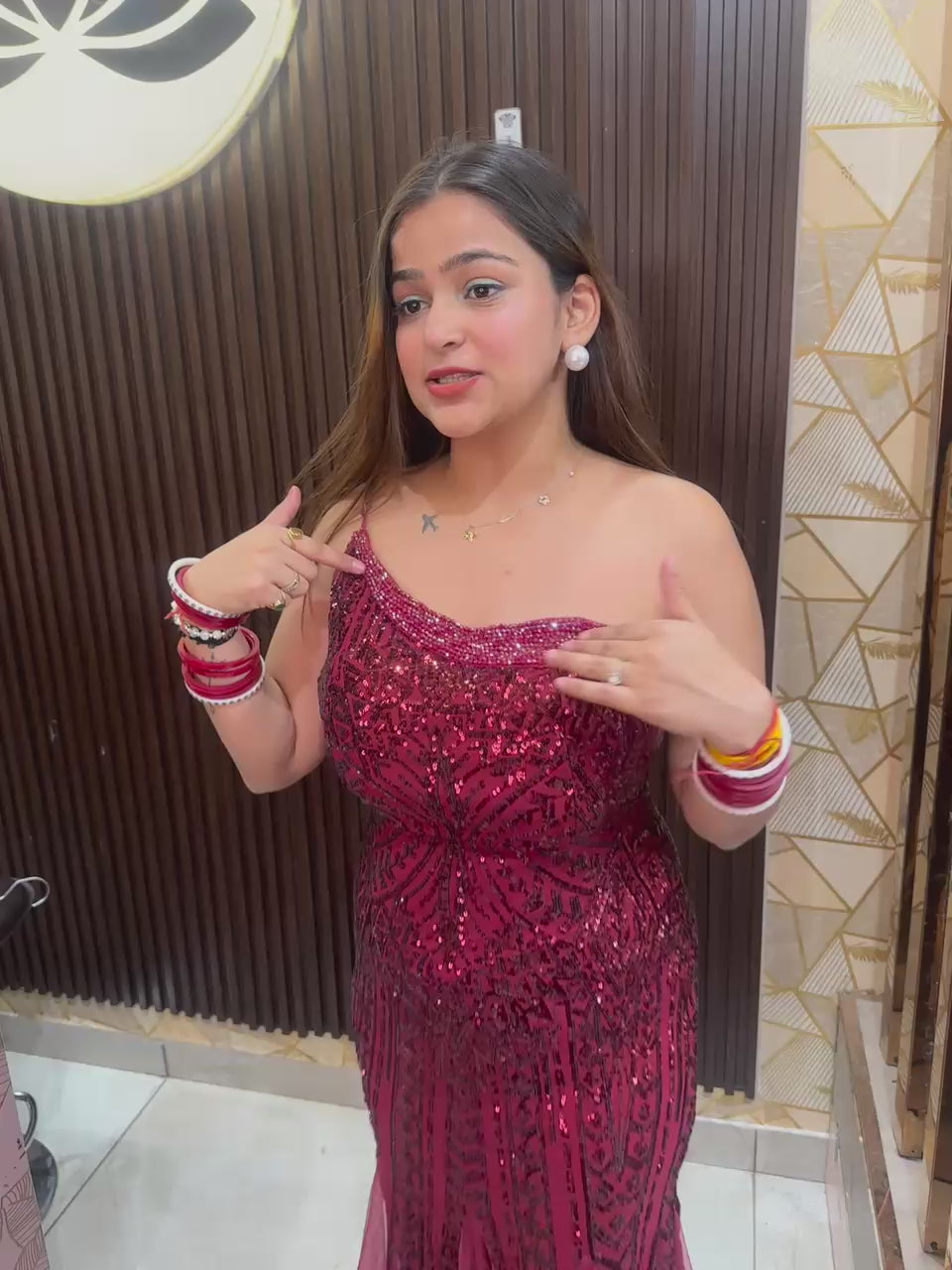 Red Party Dress