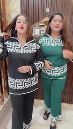 "Zigi Zag"  2 piece Coordset