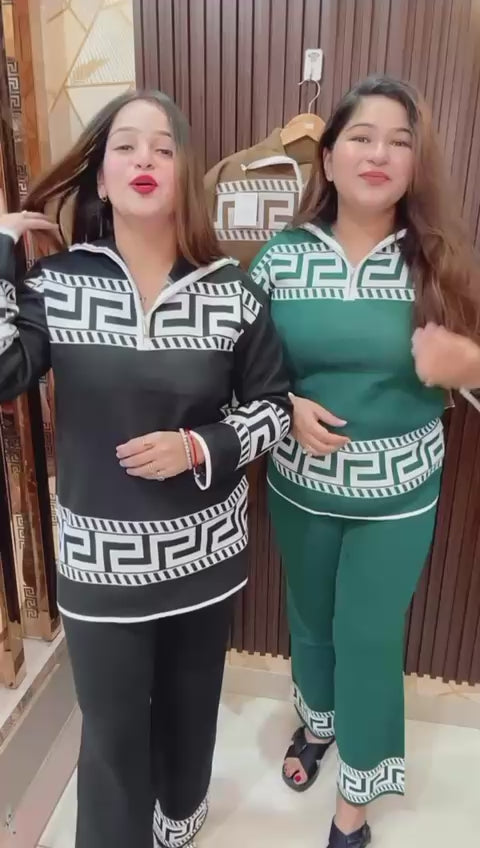 "Zigi Zag"  2 piece Coordset