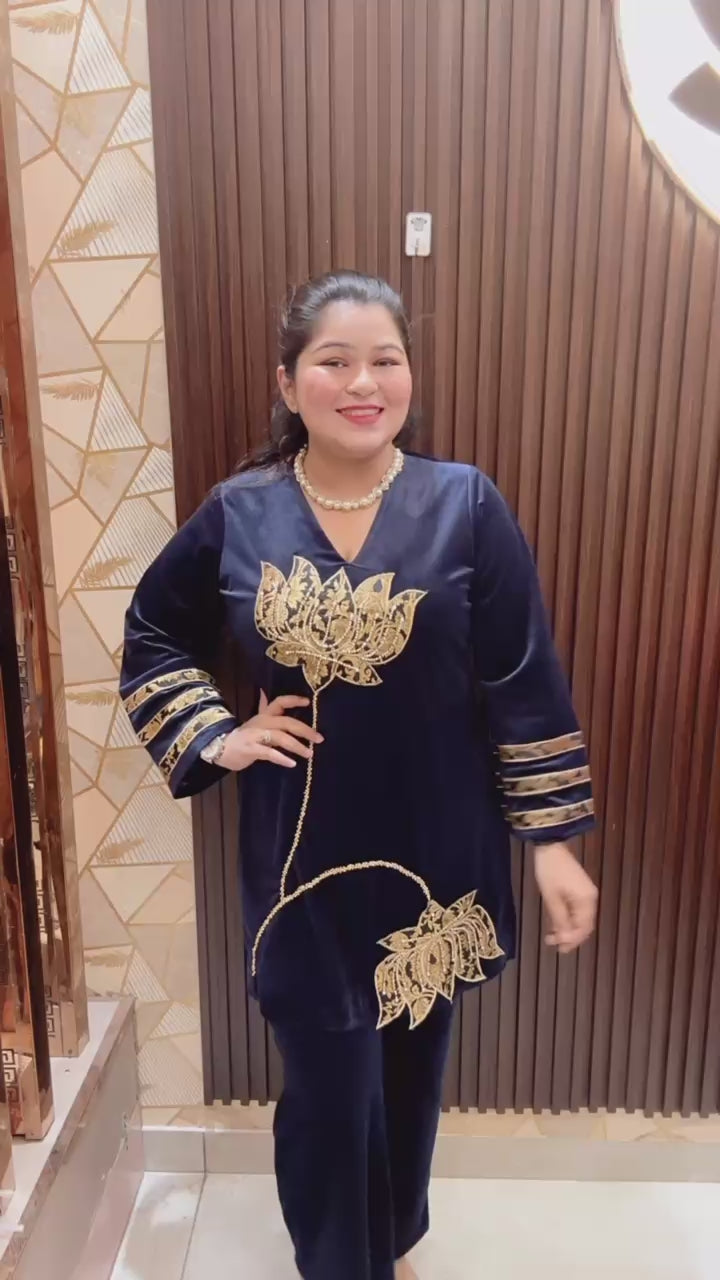 Vella 2 pc velvet coordset