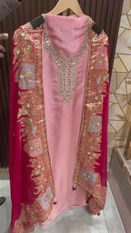ZOYA - UNSTICHED LUXE SUIT FABRIC WITH POTLI