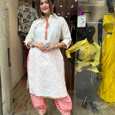Kurta with afgani pants